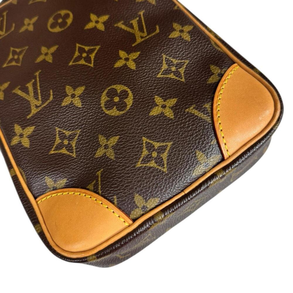 LOUIS VUITTON Authentic Brown Monogram Canvas Shoulder Bag - Picture 8 of 12